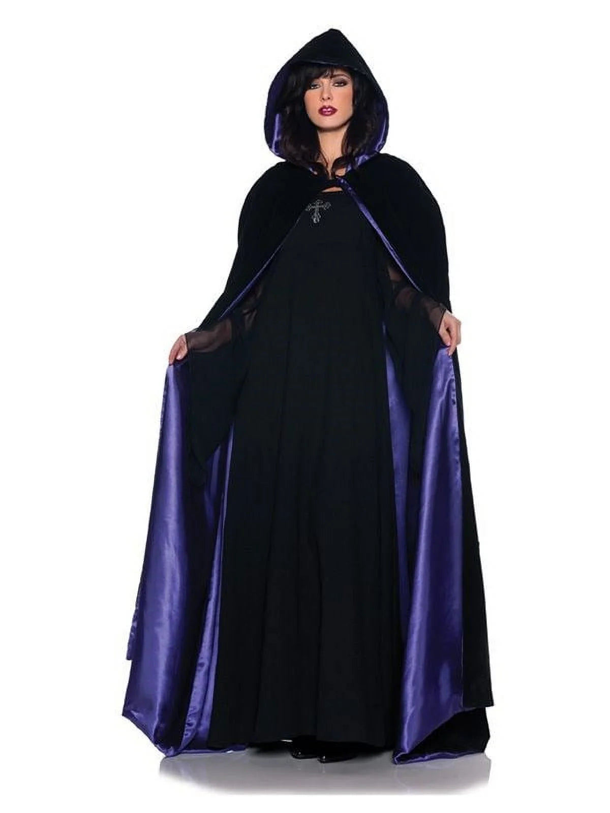 Adult 63" Deluxe Purple Cape Costume Accessory